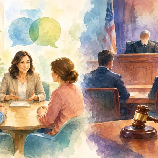 Mediación privada vs juicio para resolver conflictos